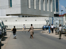 Downtown Dar es Salaam.